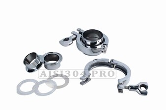 Кламп нержавеющий DIN/SMS Dn 50 AISI 316 &mdash; Тринокс